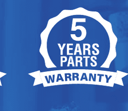 5-Year Parts Warranty