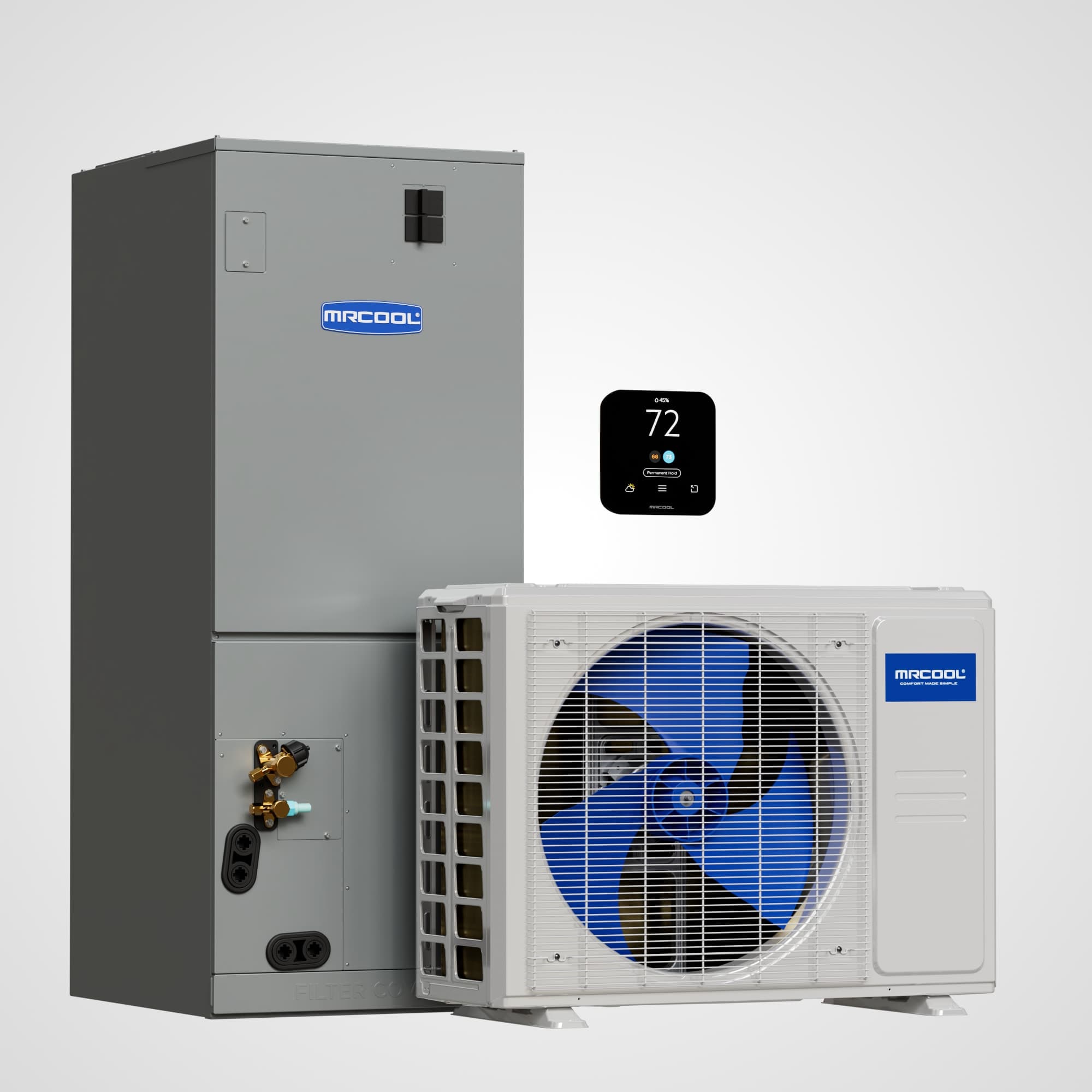 48K MRCOOL Hyper Heat Central Ducted System view 5