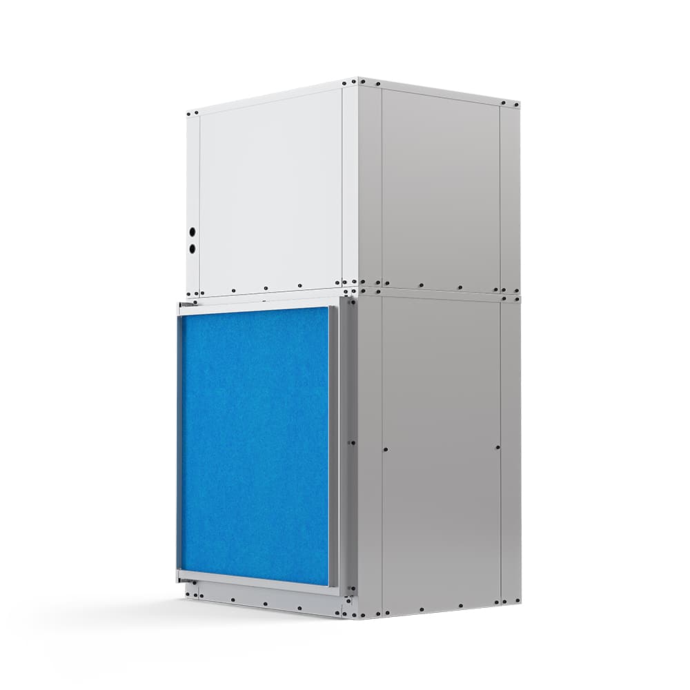 48K BTU Downflow Two-Stage 230V 1-Phase 60Hz CuNi Coil Right Return view 6