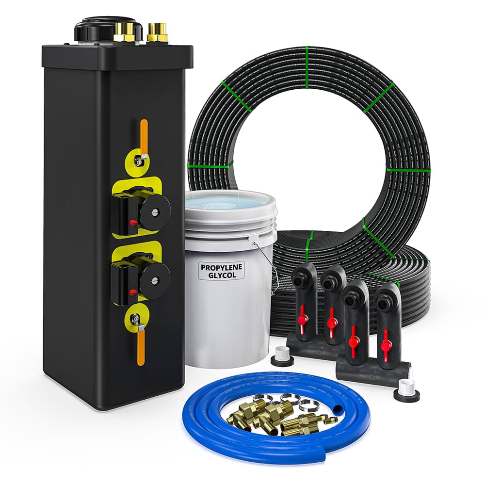 Closed Loop Installation Kit 2 ton - w/Angled Manifold GeoCool Inverter Series  - MrCool HVAC at HVACZAR