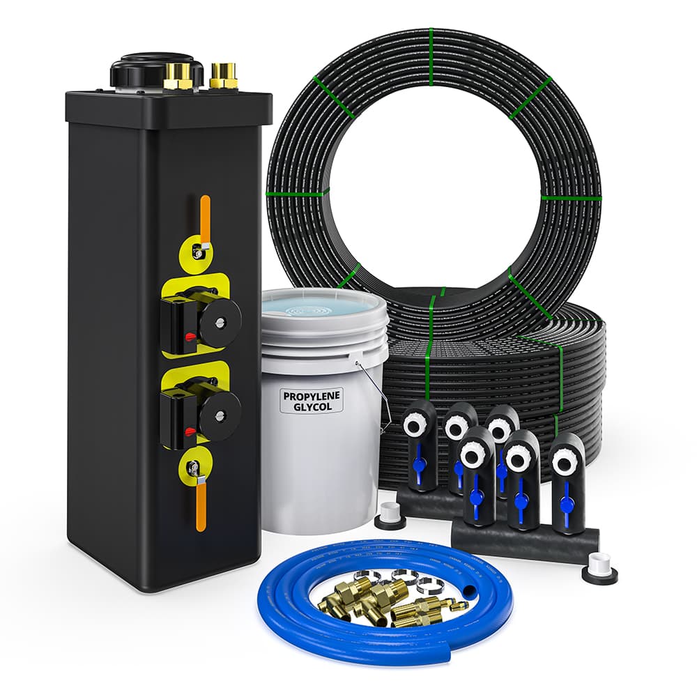 Closed Loop Installation Kit 3 ton - w/Angled Manifold GeoCool Inverter Series  - MrCool HVAC at HVACZAR
