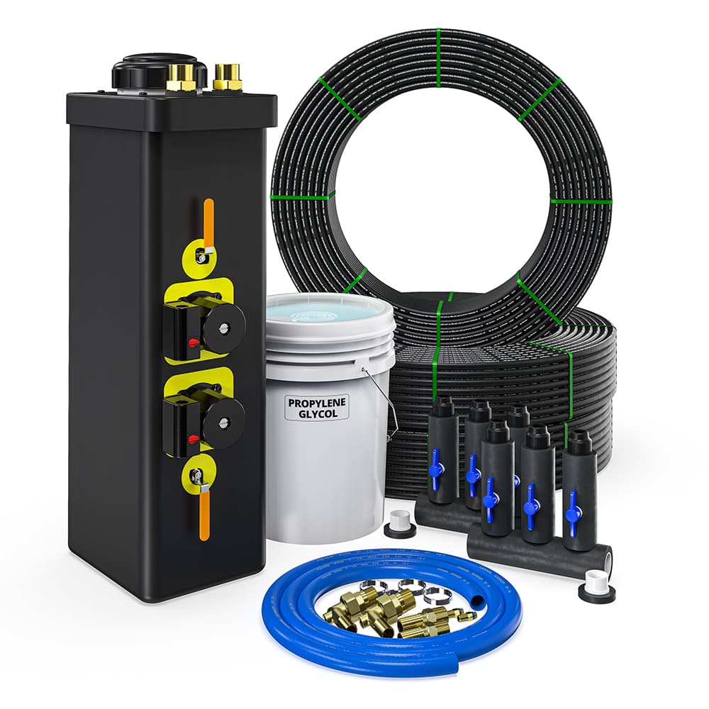 Closed Loop Installation Kit 3 ton - w/Straight Manifold GeoCool Inverter Series  - MrCool HVAC at HVACZAR