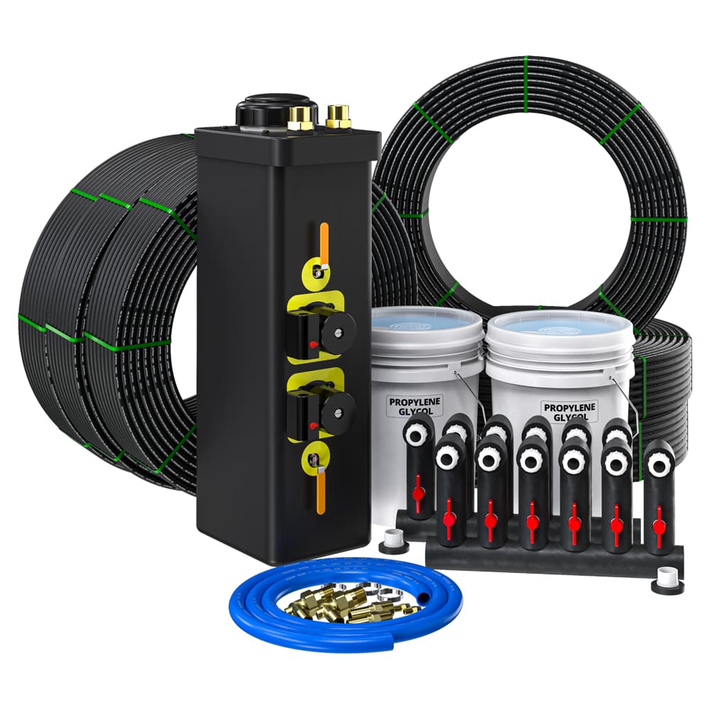 Closed Loop Installation Kit 6 ton - w/Angled Manifold GeoCool Inverter Series  - MrCool HVAC at HVACZAR