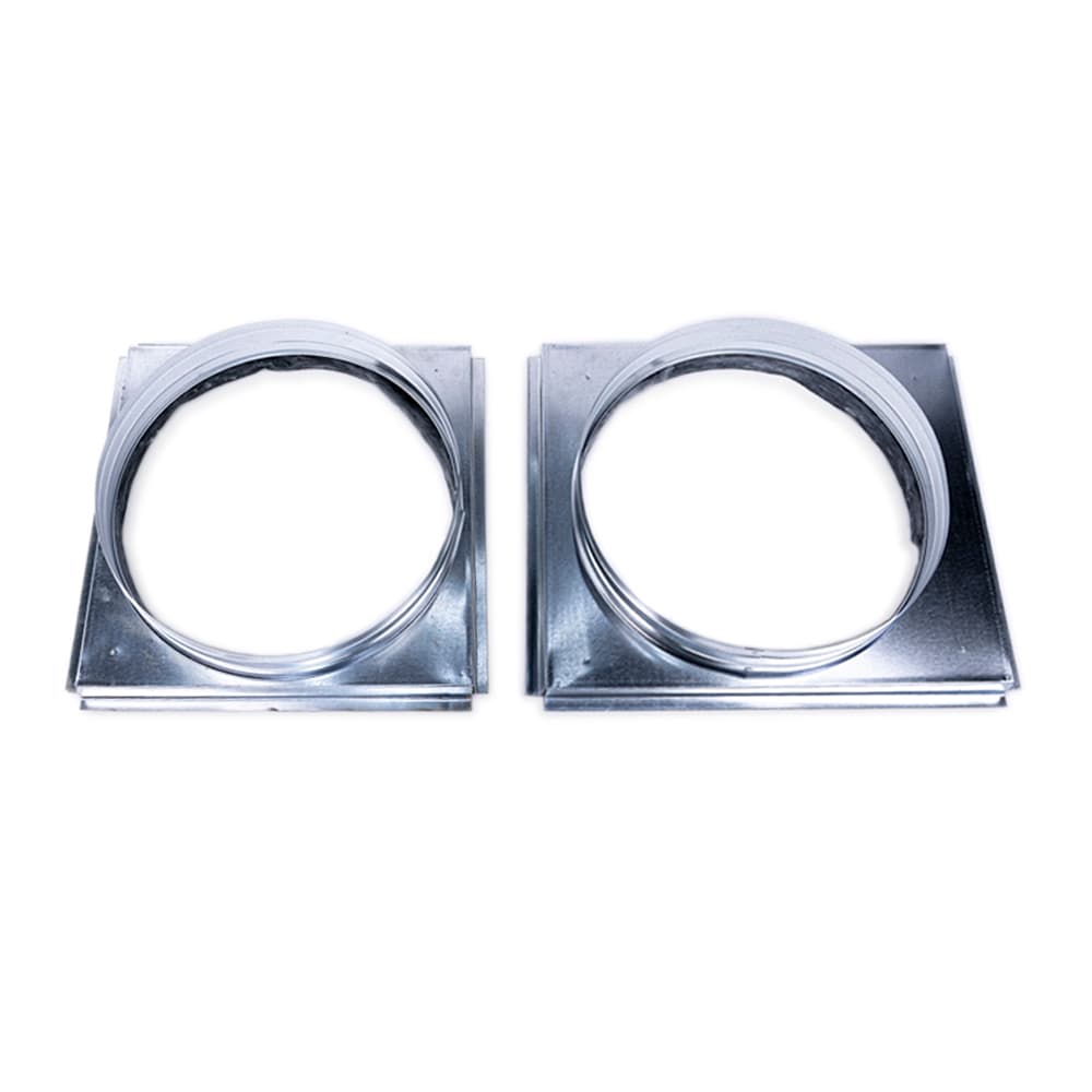 Horizontal Application 14" Square to Round Adapter Kit for MRCOOL 2-3 Ton Signature Series Package Units view 3