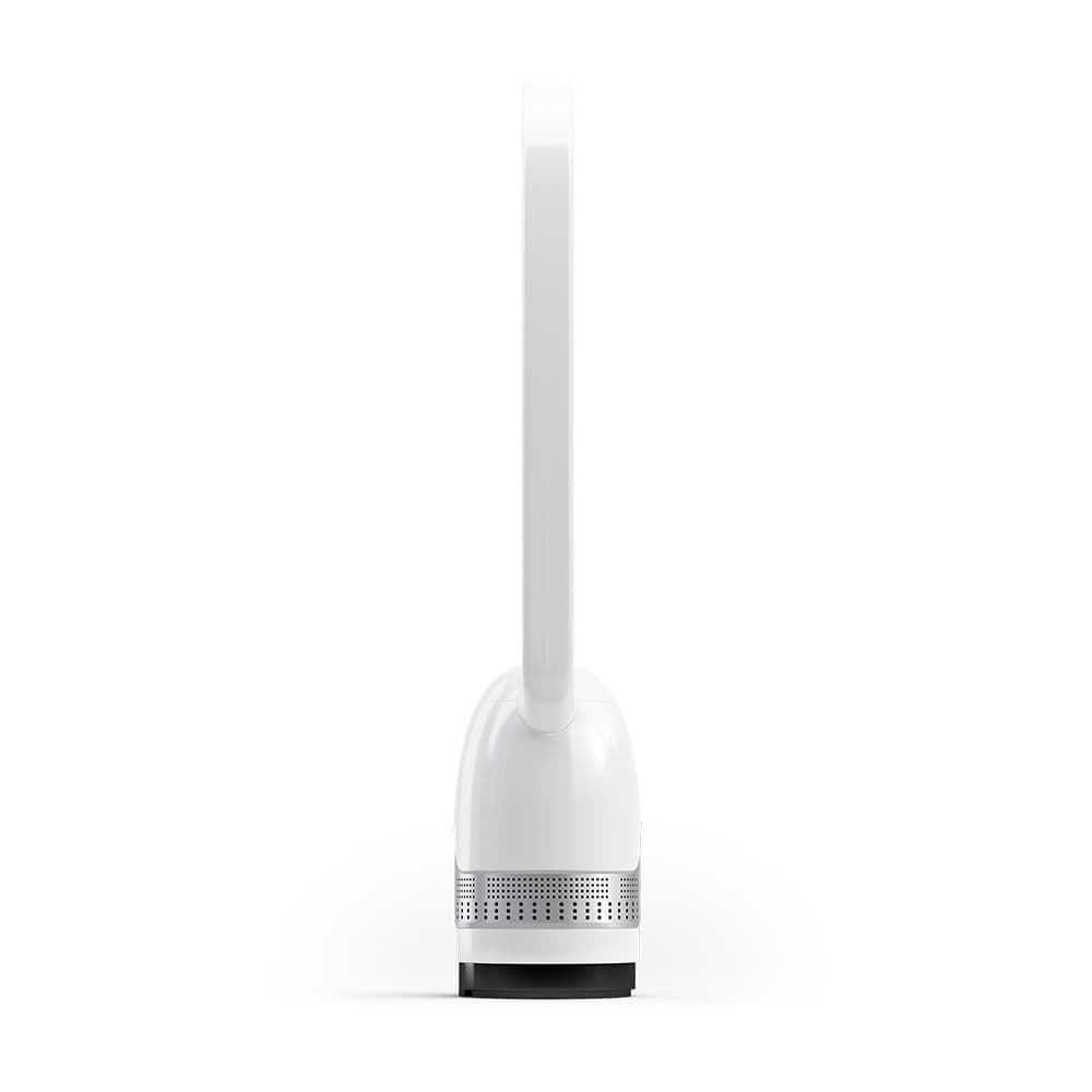MRBREEZE Silver Oval Bladeless Fan and Air Purifier view 6