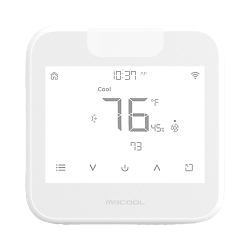 MRCOOL Smart Wi-Fi Mini Stat (White) - 24V for Mini Splits (Breeze Max) Smart Wi-Fi Mini Stat  - MrCool HVAC at HVACZAR