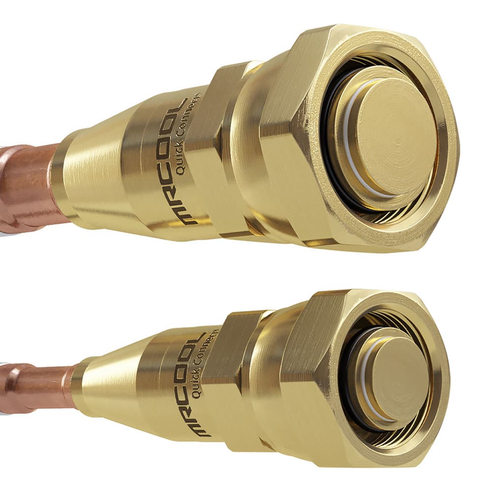 15 FT Pre-Charged 3/8" x 3/4" MRCOOL No-Vac Quick Connect Line Set view 4