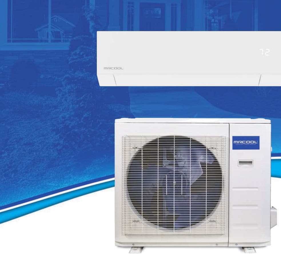 MrCool Hyper Heat mini split system for cold climates