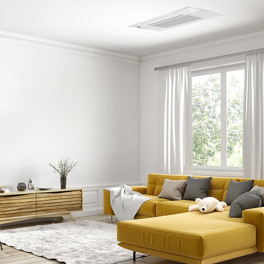 MRCOOL® DIY® Series 5th Gen OuttaSight® 18K BTU 230V One-Way Ceiling Cassette view 6