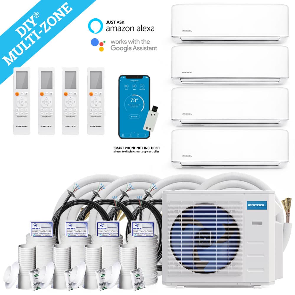 MRCOOL® DIY 4th Gen Multi-Zone 4-Zone Condenser view 6