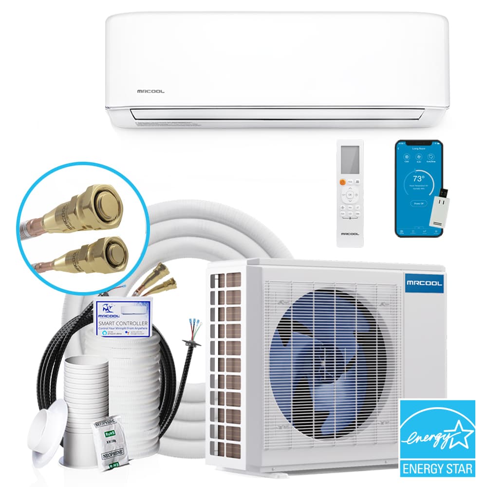 MRCOOL® E Star DIY 4th Gen 12k BTU Ductless Mini-Split Heat Pump Complete System 115V/60Hz view 7