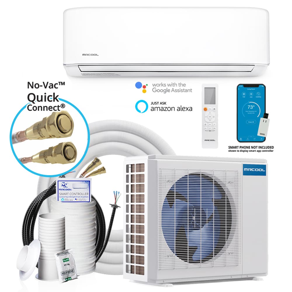 MRCOOL® E Star DIY 4th Gen 9k BTU Ductless Mini-Split Air Handler 230V/60Hz view 4