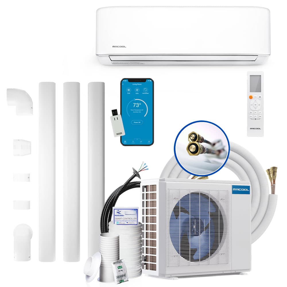 MRCOOL® E Star DIY 4th Gen 12k BTU Ductless Mini-Split Heat Pump Complete System 115V/60Hz view 8