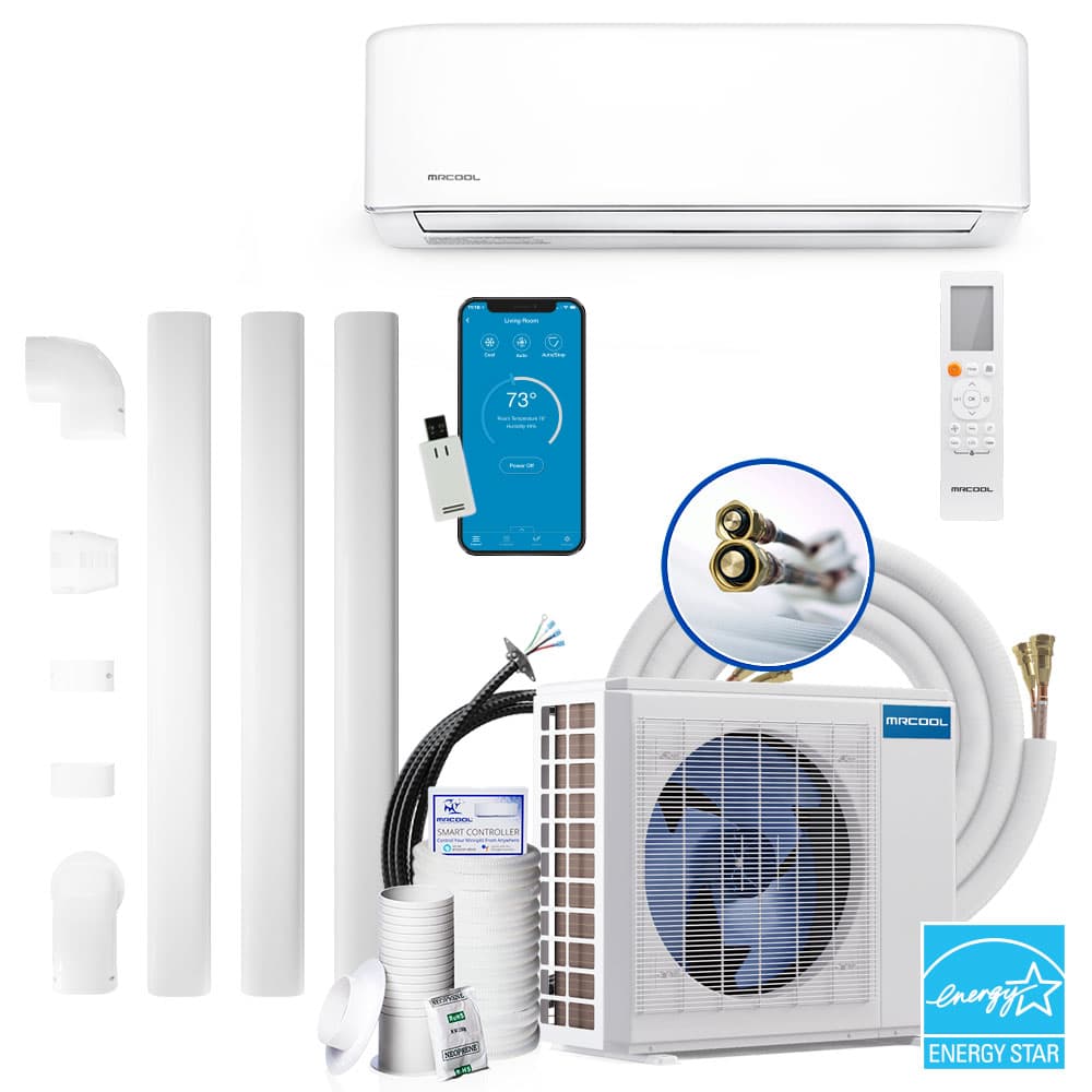 MRCOOL® E Star DIY 4th Gen 12k BTU Ductless Mini-Split Heat Pump Complete System 115V/60Hz view 9