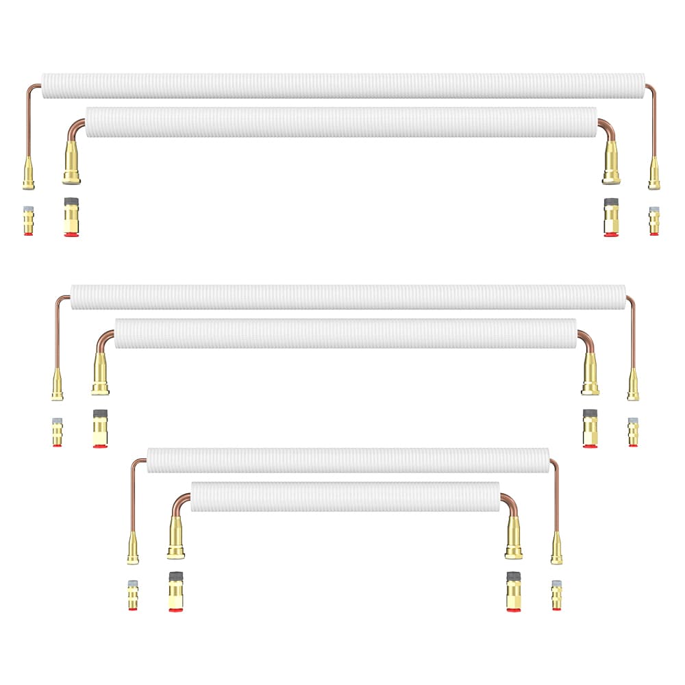 GeoCool No-Vac Vertical Upflow w/o Air Box 3/8 3/4 Prechg. Lineset — buy from authorized MrCool dealer